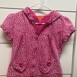 Catch My I Pink Floral Hoodie